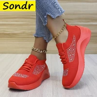 women sneakers knitting trainers brand designer unisex couples shoes slip on walking breathable chaussure homme runing shoes