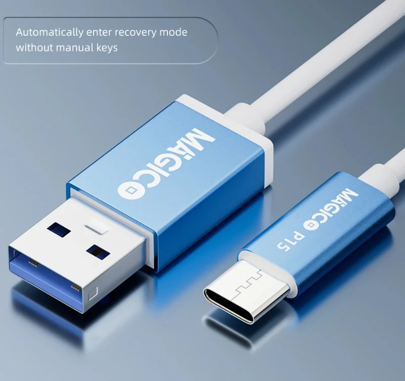 Magico P15 восстанавливает Легкий кабель для iPhone 15 восстановление зарядки и передача