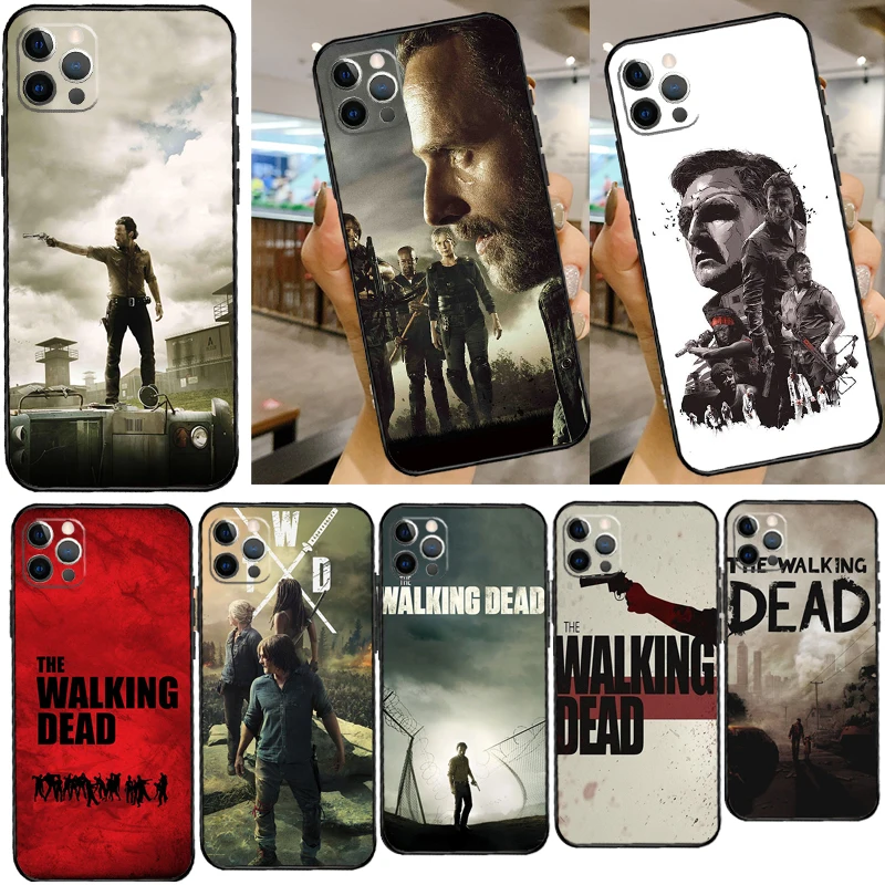 Чехол Ходячие мертвецы для iPhone 11 Pro Max 12 13 Mini X XS XR 7 8 Plus SE 2020 силиконовый чехол Coque |