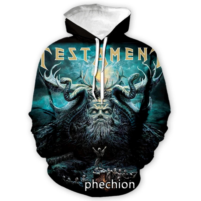 Новый мужской/женский темперамент phechion одежда с 3D принтом рок модная Толстовка