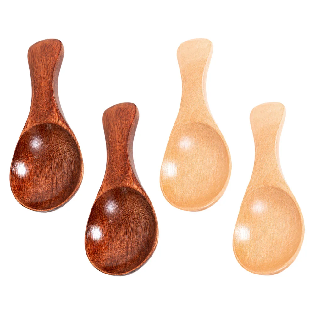 

4 Spoons Spoons Salt Spoons Small Spoon Dessert Spoons for Store Home Hotel Shop