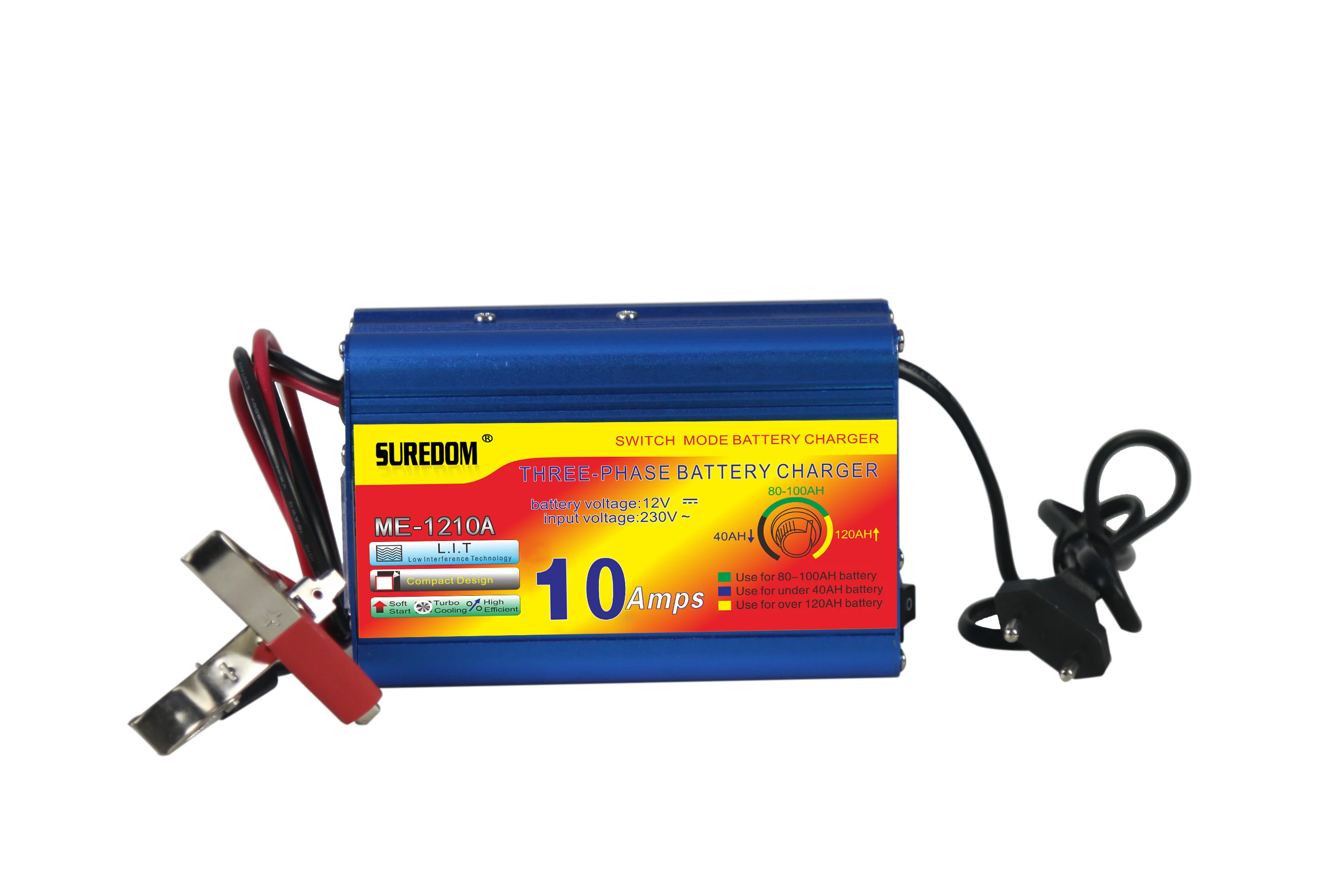 Зарядное устройство для трактора автомобиля фургона 12 В 10 А 20 30 180 ~ 250