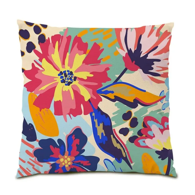 Рисунок 4 - Наволочка с тропическими пальмовыми листьями