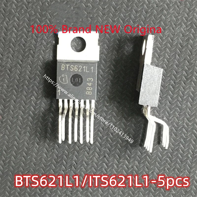 5 шт./партия, новые импортные оригинальные BTS621L1 BTS621 ITS621L1 TO-220 напрямую вставляются в автомобильный источник питания.