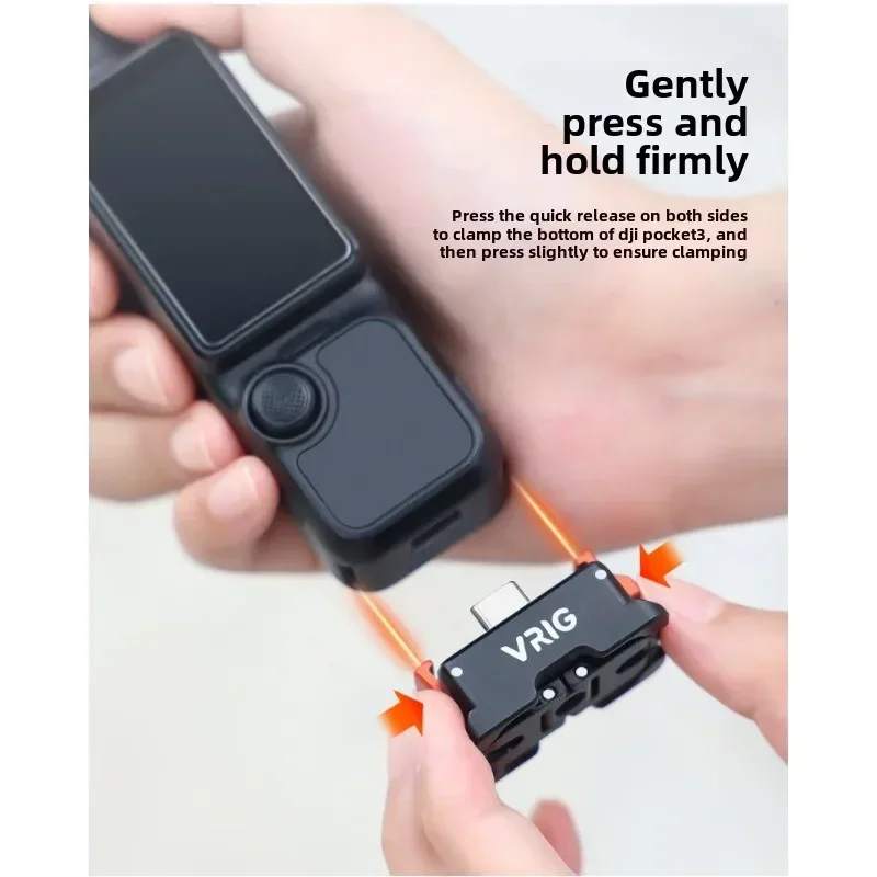 VRIG AC21 Многофункциональная вертикальная зарядная база быстросъемный адаптер для