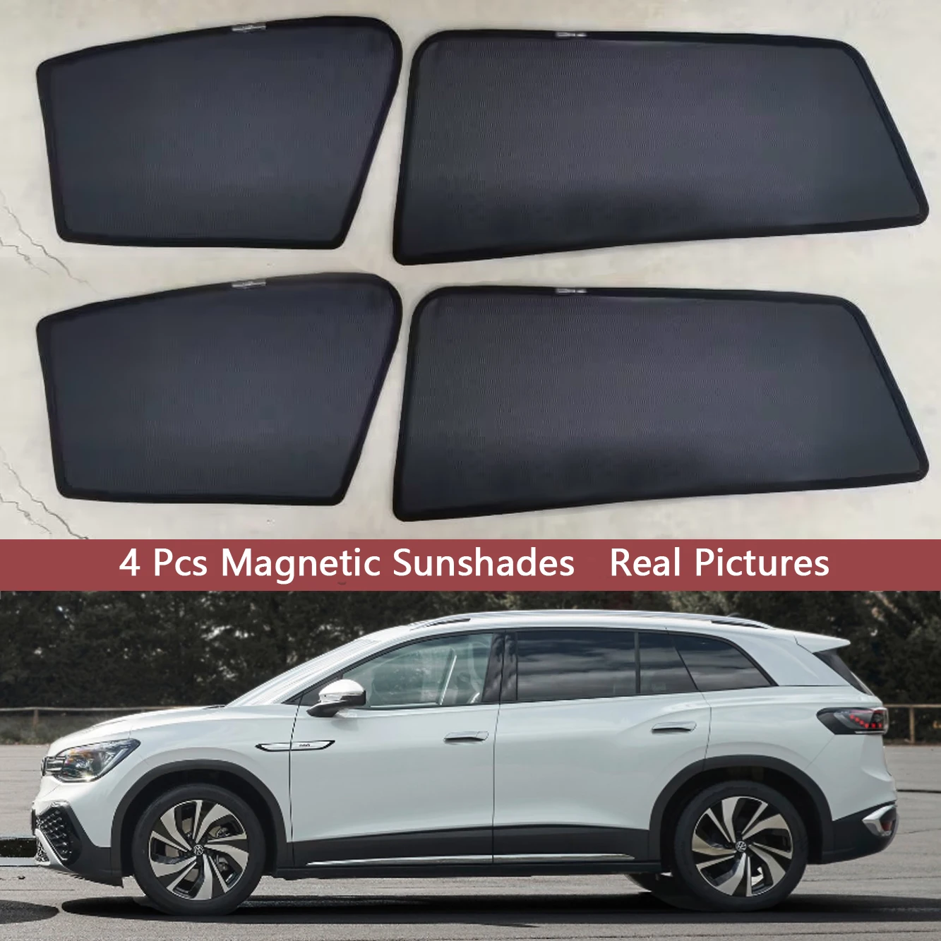 Магнитный автомобильный солнцезащитный козырек занавеска на лобовое стекло для