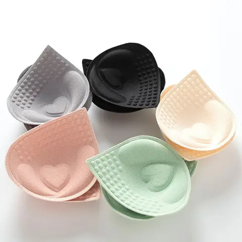 Swimsuit Bikini Padding Inserts Women Bra Accessories Foam Sponge Water Drop Shape Soft Bra Pads Inserts Chest Cups Pad