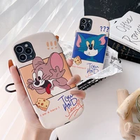 bandai tom cat jerry cute cartoon phone case for huawei p40 p30 pro mate 30 40pro nova 7 8 pro soft cover