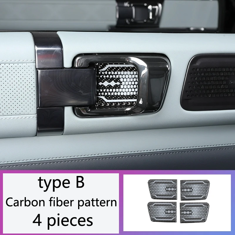 

Для BYD Equation Leopard 5 2024 2025 наклейка на чашу внутренней двери, внутренняя боковая защитная наклейка, аксессуары для салона автомобиля