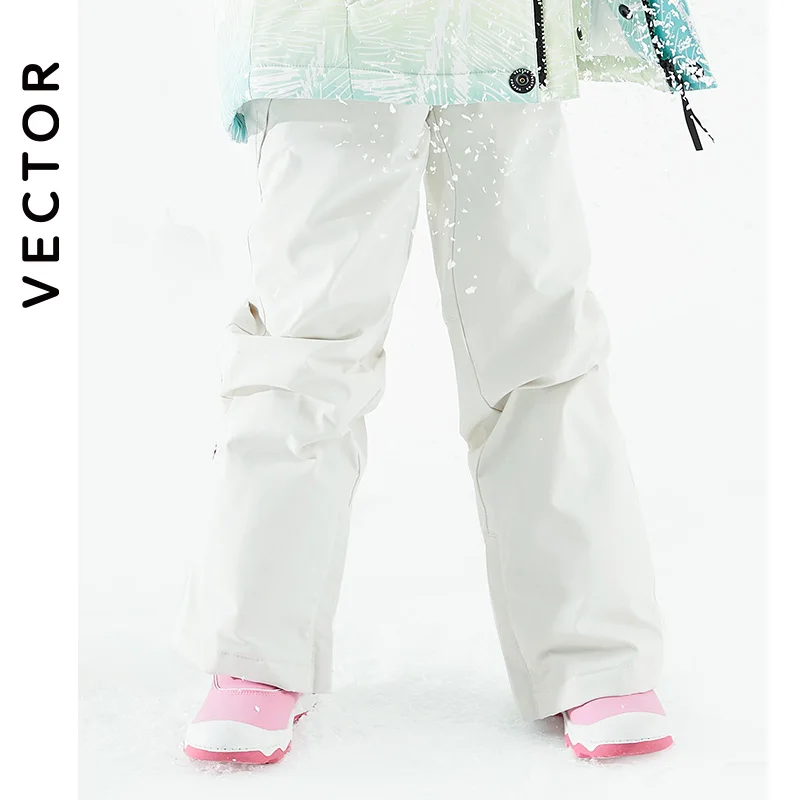 Лыжные штаны для мальчиков и девочек детские высококачественные ветрозащитные
