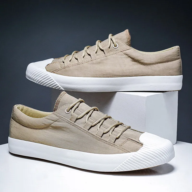 

Tide Of Men Casual Shoes Khaki Fashion Mesh Breathable Male Trending Leisure Sport Platform Hombre Zapatos Size 39-44 ERRFC
