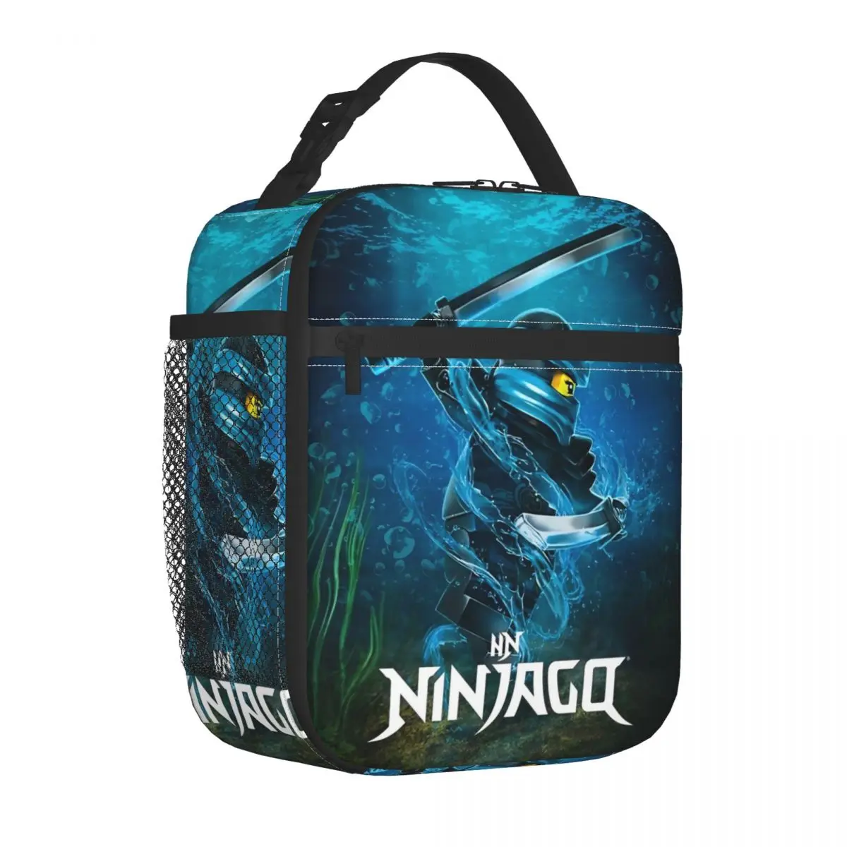 Изолированная сумка для ланча Warrior Ninjagos портативный контейнер еды