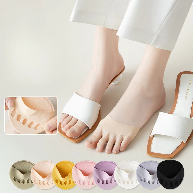 2 шт. подушечки для передней части стопы с пятью пальцами летние женские