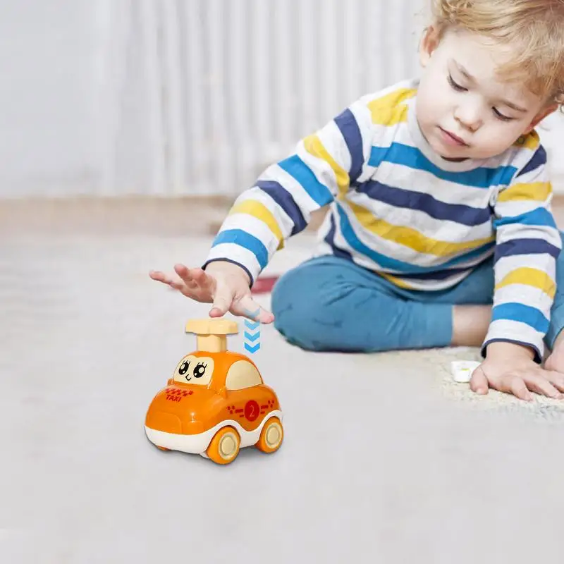 Игрушечный автомобиль с фрикционным приводом мультяшный игрушечный транспорт