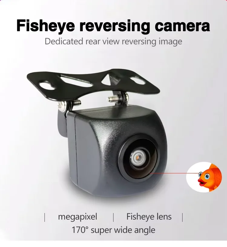 Новый стиль 1080p 720P автомобильная камера с парковочной камерой заднего вида рыбий