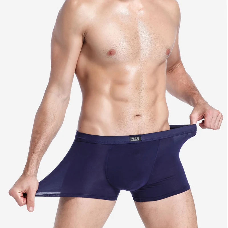 

Мужское нижнее белье L ~ 3XL, женские Однотонные трусы со средней талией, мягкие шорты-боксеры, дышащее Мужское нижнее белье