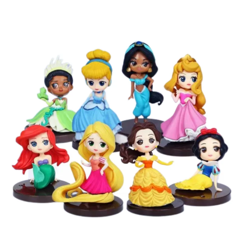 

Snow White Frozen Anime Peripheral Princess Hand-made Decoration Blind Box Creative Children's Toy Surprise Gift Box Wholesale
