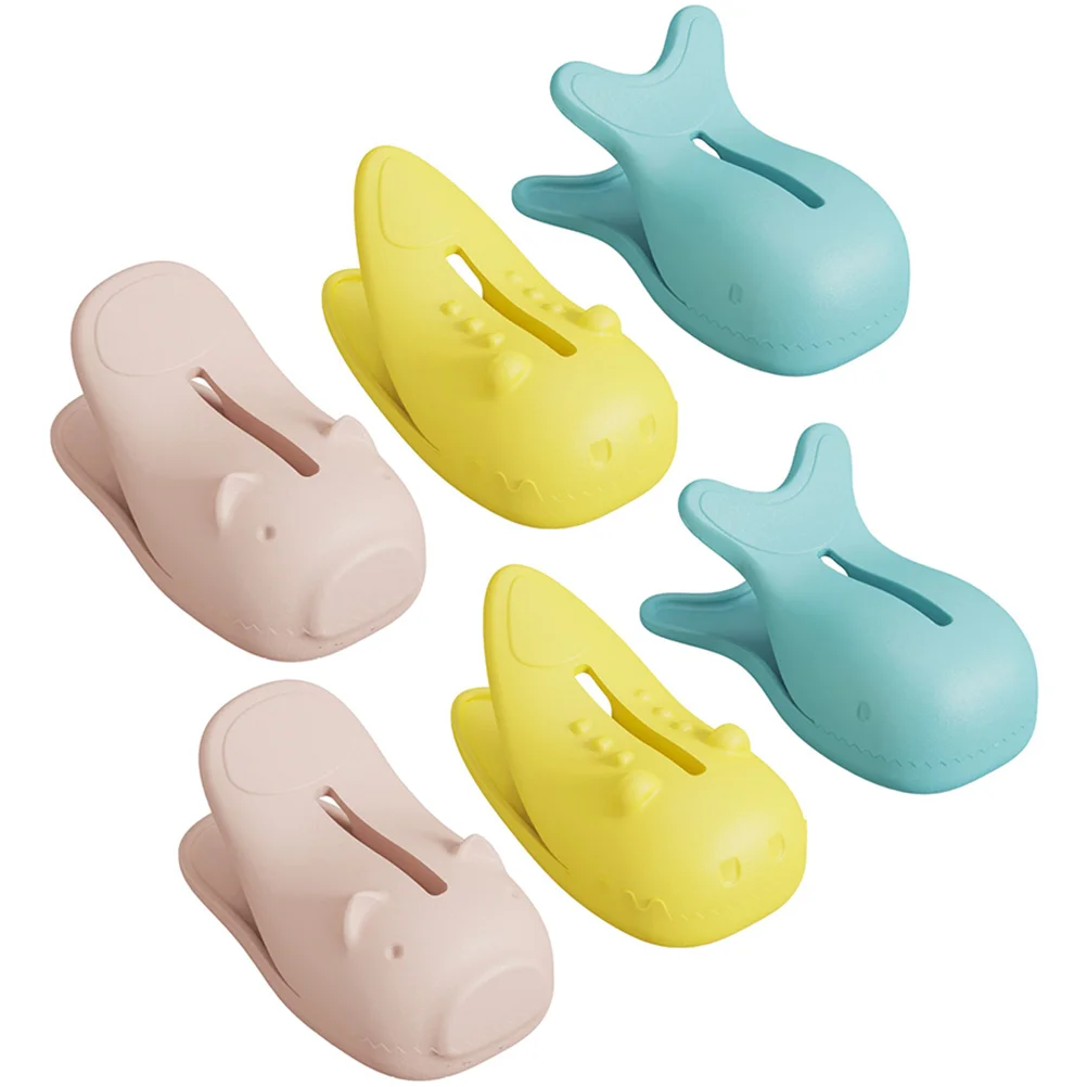 

6pcs Sealing Clips Kitchen Clips Clips Packages Clips Potato Chip Clips Snack Bags Clips