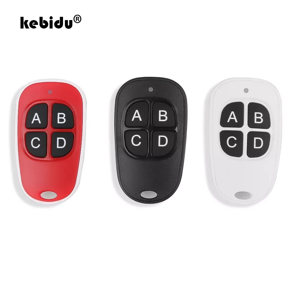 

kebidu 20pcs 433MHz Remote Control Cloning for Garage Door Remote Control Duplicator Key Wireless 4 Keys Copy Remote Control