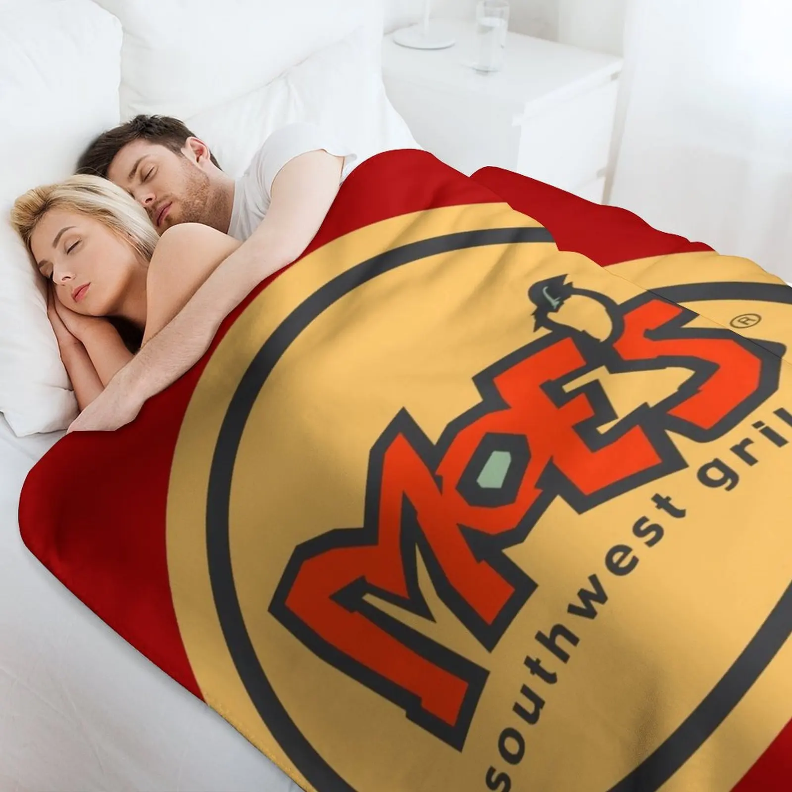Фото Плед Moes Chili Hot с современным дизайном, мягкий плед для домашнего декора №4