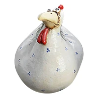 hen rooster ornaments carved rooster figurine sculpture home furnishing articles artwork home outdoor decoration accessories