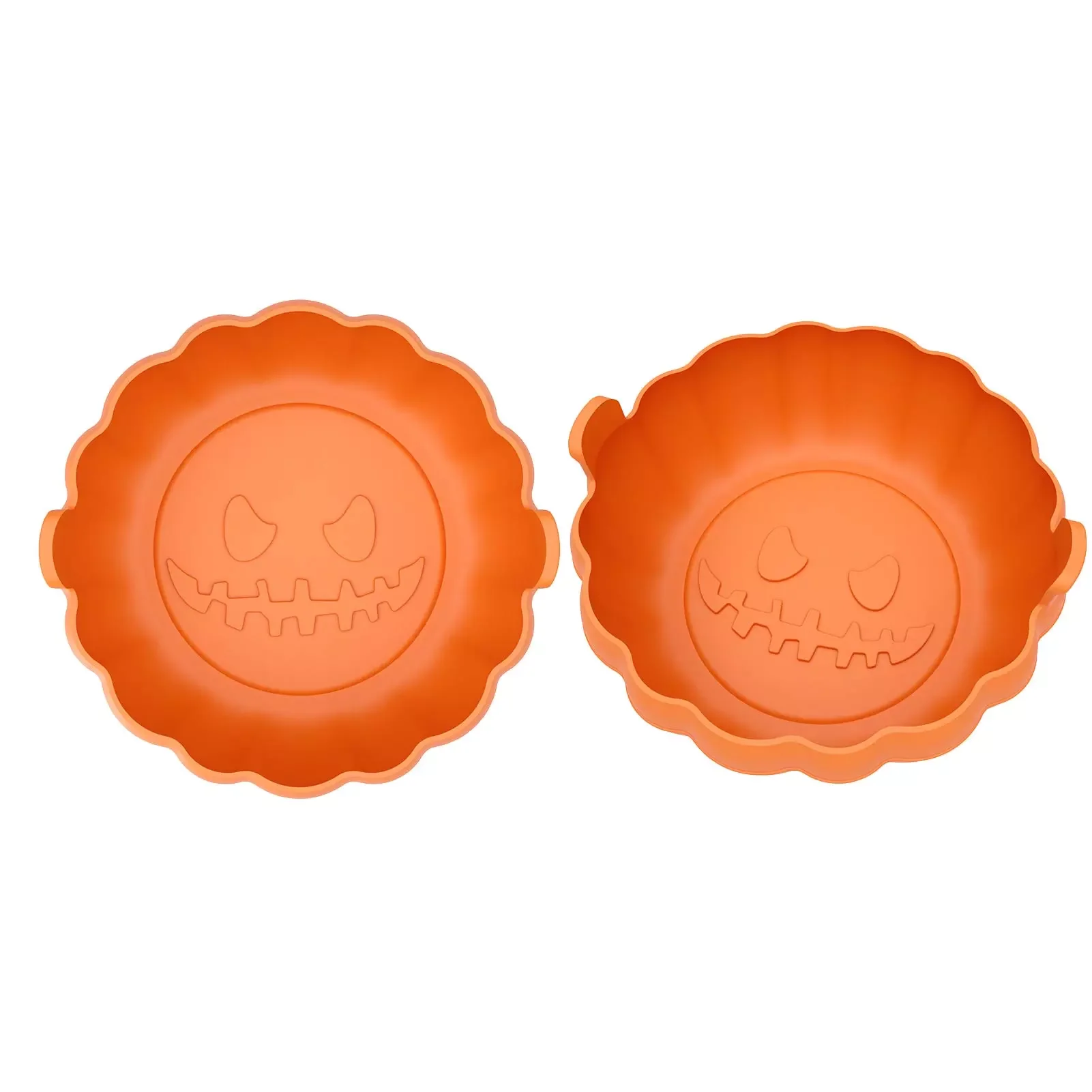 

NEW2023 силиконовые пищевые Безопасные воздушные фридеры аксессуары для духовки сменная бумага для Хэллоуина дизайн тыквы