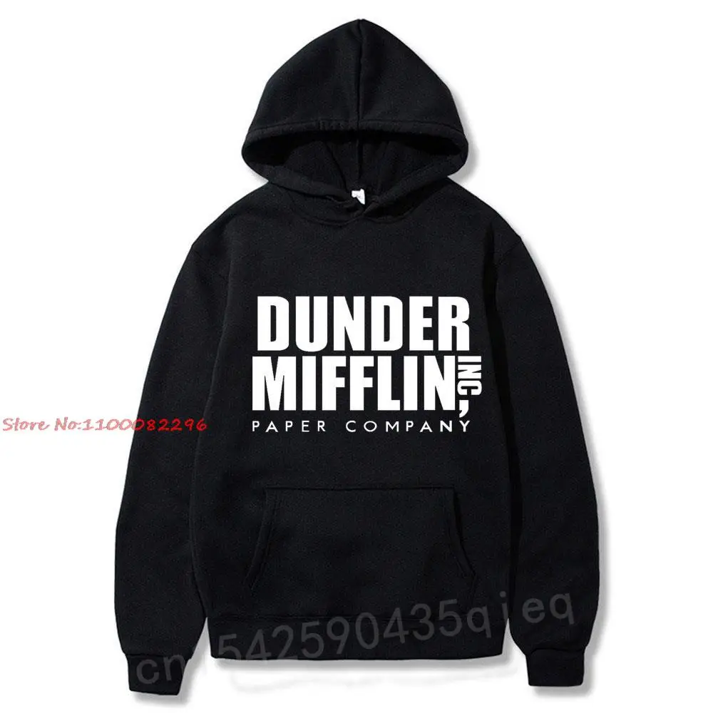

Harajuku The Office Sweatshirt Men/Woemn Fleece Hoodies Dunder Mifflin Paper Inc Hoodie Unisex Crewneck Moletom Feminino Hoody