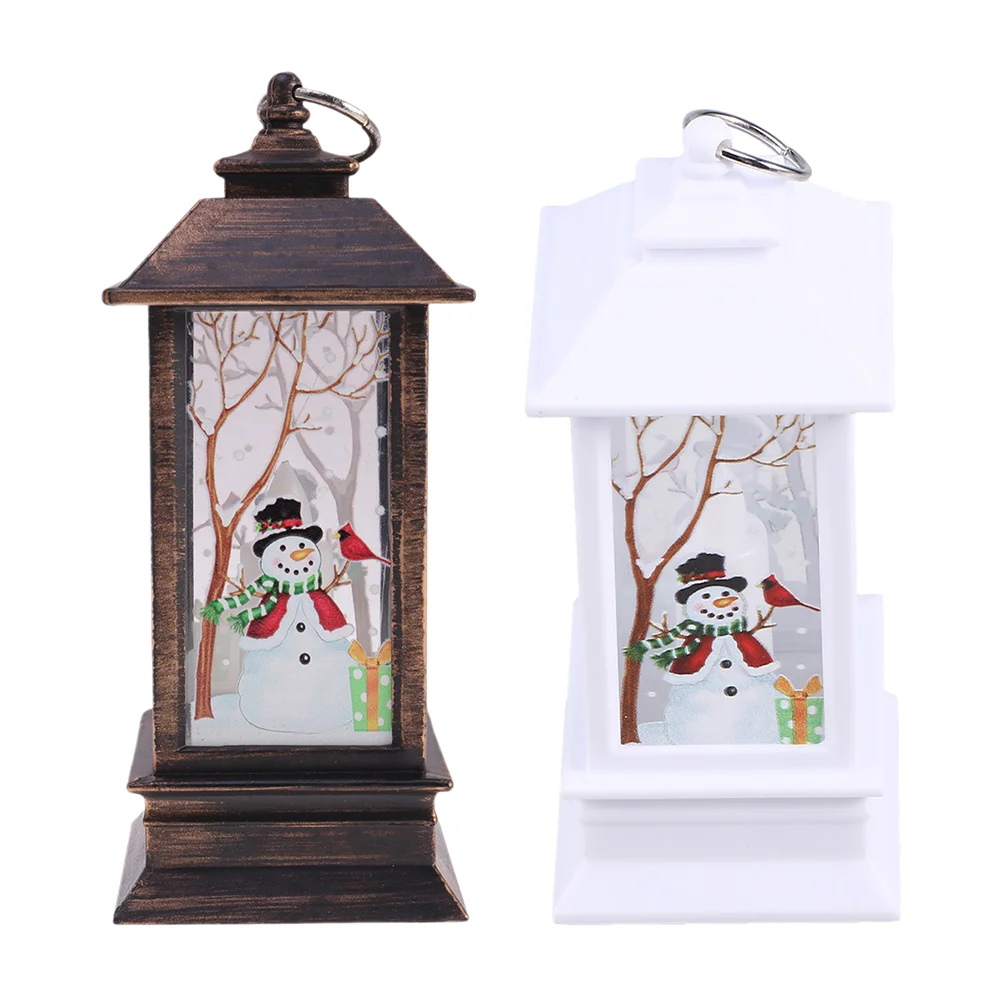 

Lamp Decorativelantern Christmas Light Decor Led Xmas Outdoor Atmosphere Bedsidegarden Ramadan Hanging Festival Lights Portable