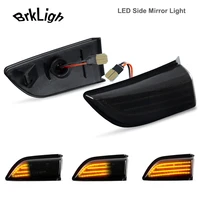 2pcs for volvo xc60 2008 2014 led dynamic blinker side mirror rearview lights turn signal lamps canbus indicators car accessorie
