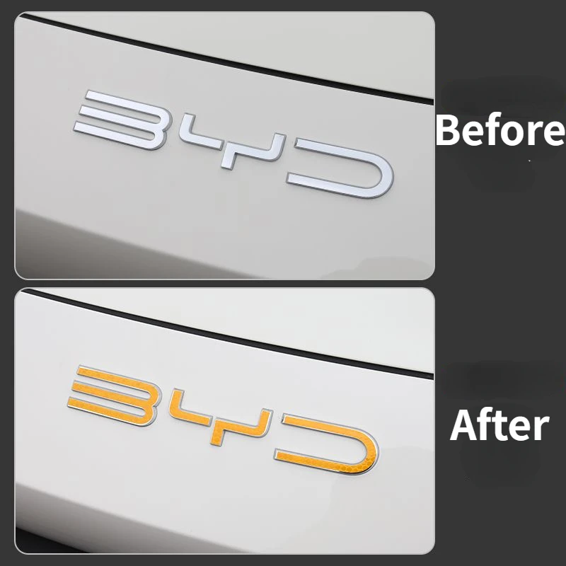 Специальная Светоотражающая наклейка BYD в виде чайки декоративная для