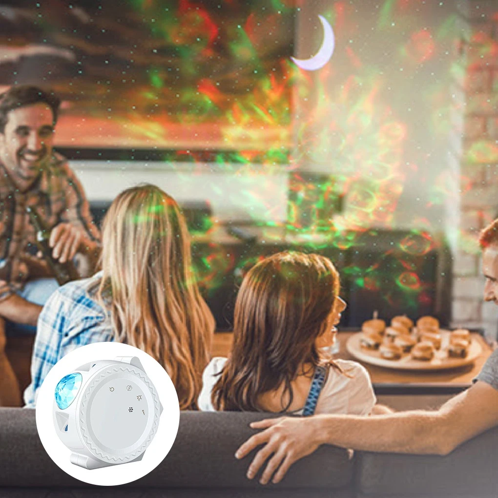 

Projector Light Bedroom Ceiling Star Sky Projector Adjustable Starry Night Light Projection Lamp WiFi Type Black