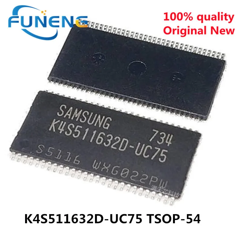 

10/pcs K4S511632D-UC75 K4S511632D TSOP54 New original transistor