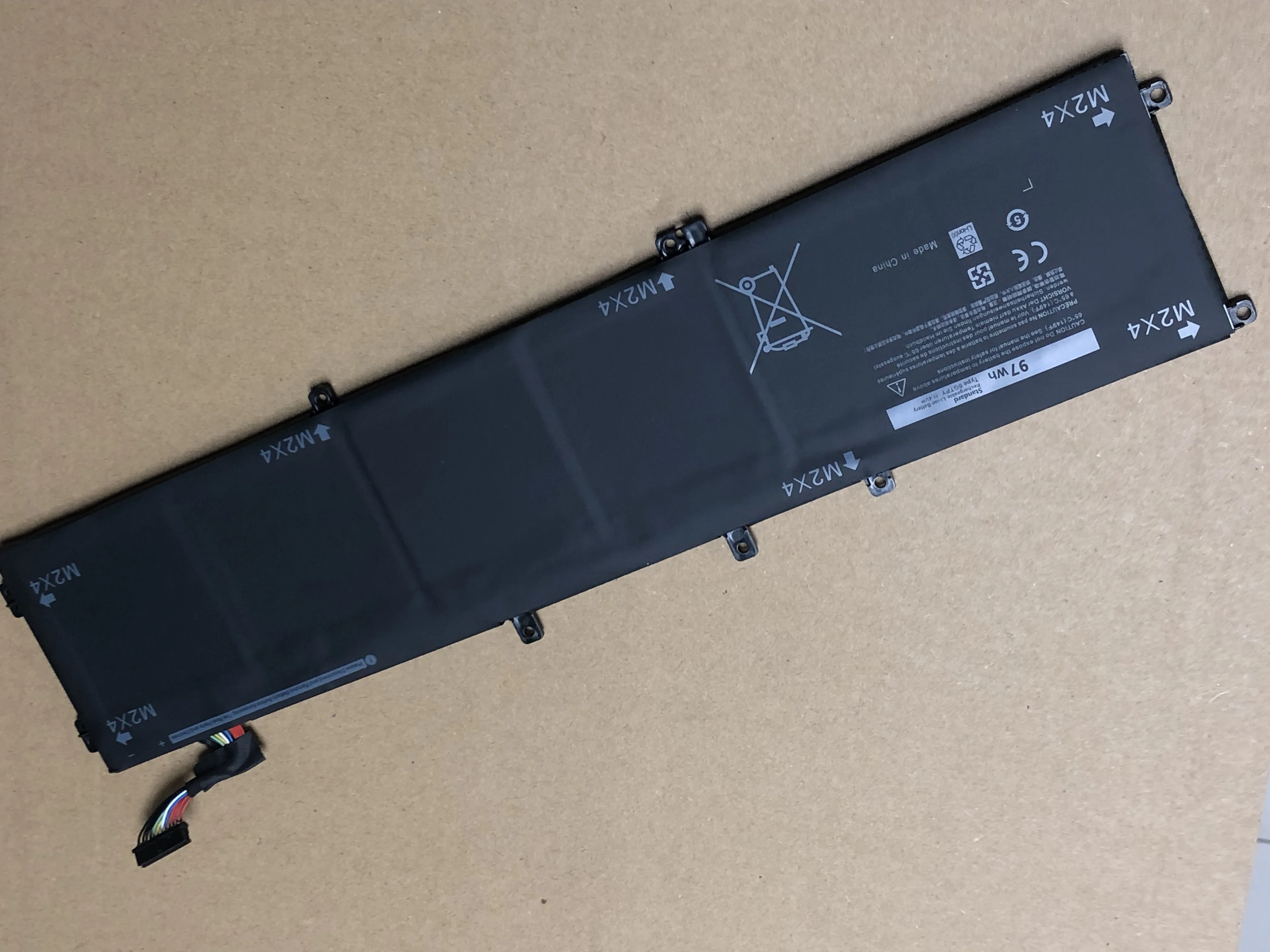 97WH 6GTPY Аккумулятор для ноутбука Dell XPS 15 9560 9570 9550 7590 Precision 5540 5520 5530 5510 Vostro 7500 Series 5041C