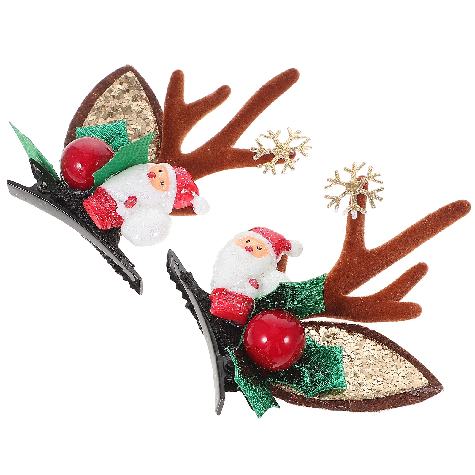 

Hair Clips Reindeer Antler Christmaskids Cosplay Hairpinsgirls Cat Ears Clipbell