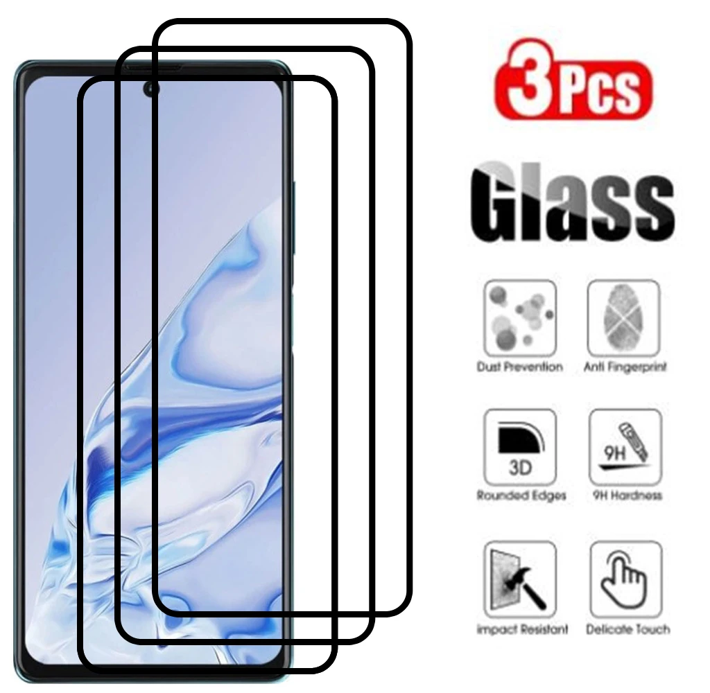 

Закаленное стекло с полным покрытием для экрана Blackview A100, 3 шт.