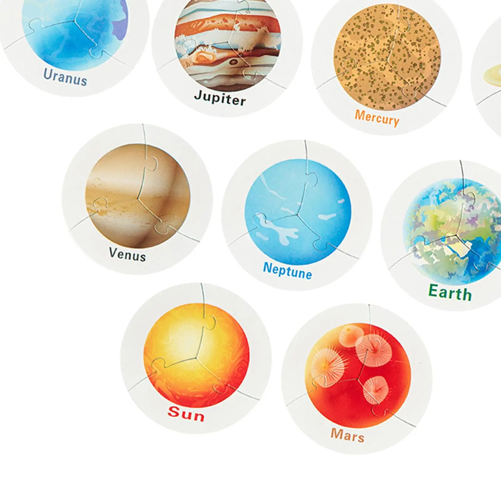 Игрушка-головоломка с солнечной системой развивающая игрушка логическое