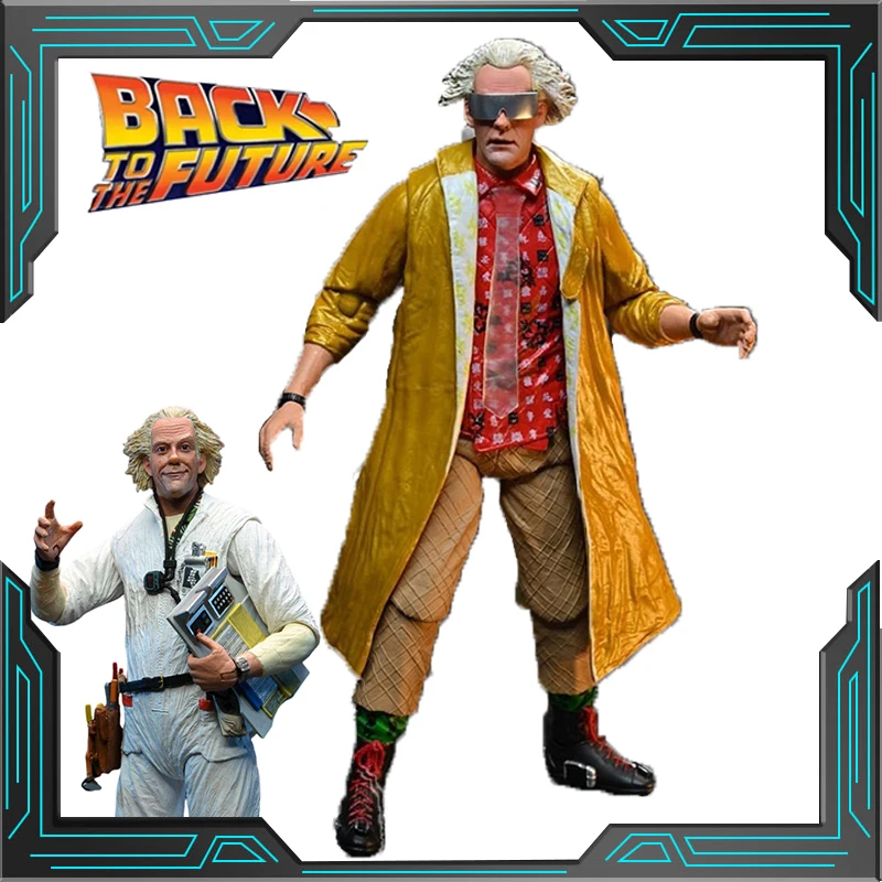 

Neca Back To The Future Action Figure Dr.Emmett Brown The Thing Ultimate Macready Soldier Set DIY Anime Decor Collectile Gift