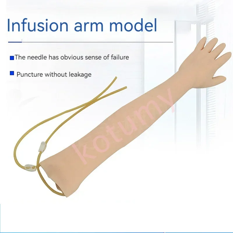 Реалистичный анатомический флеботомический тренажер для тренировок в области