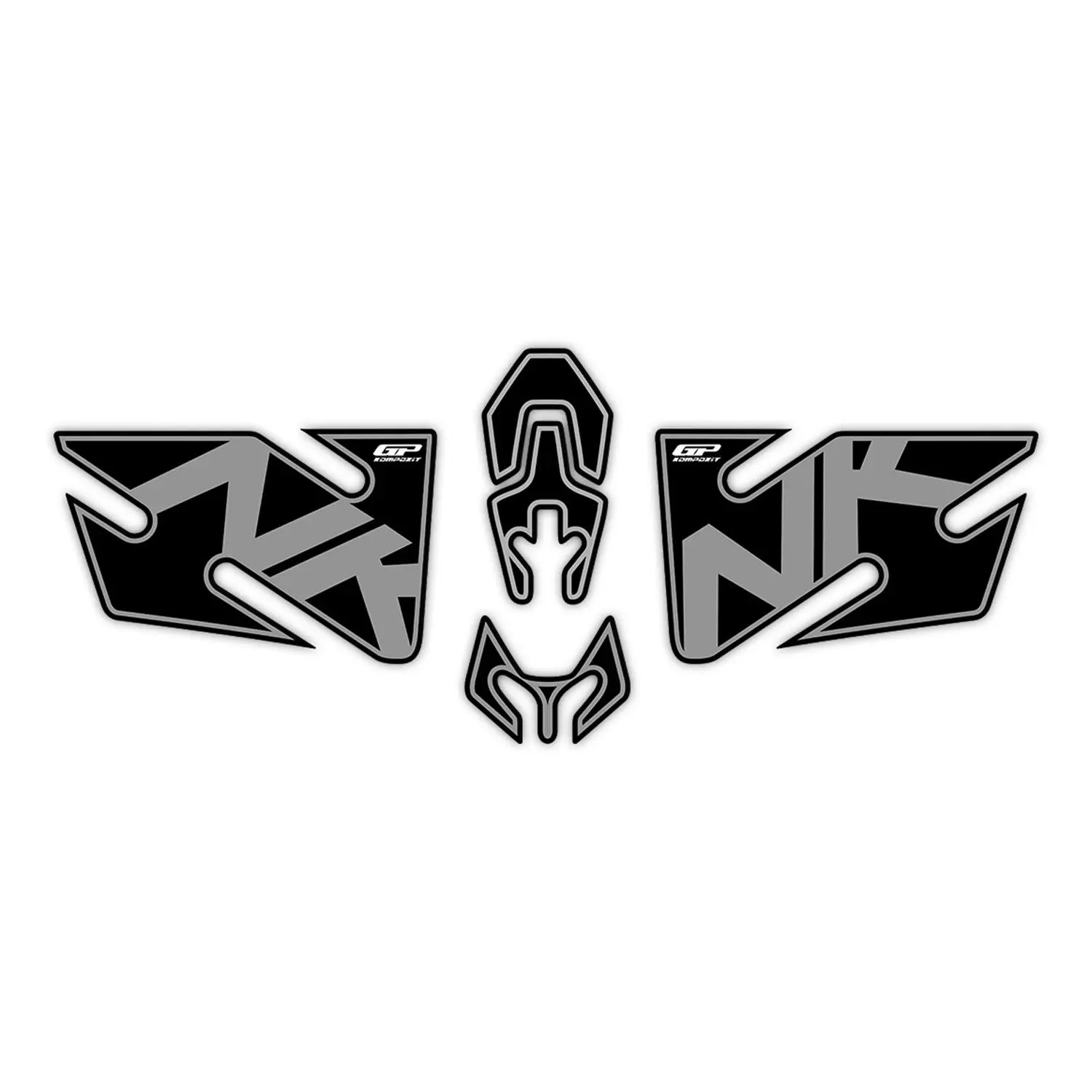 

GP композитный для 250 NK 2018-2021 совместимый коврик для бака Черный