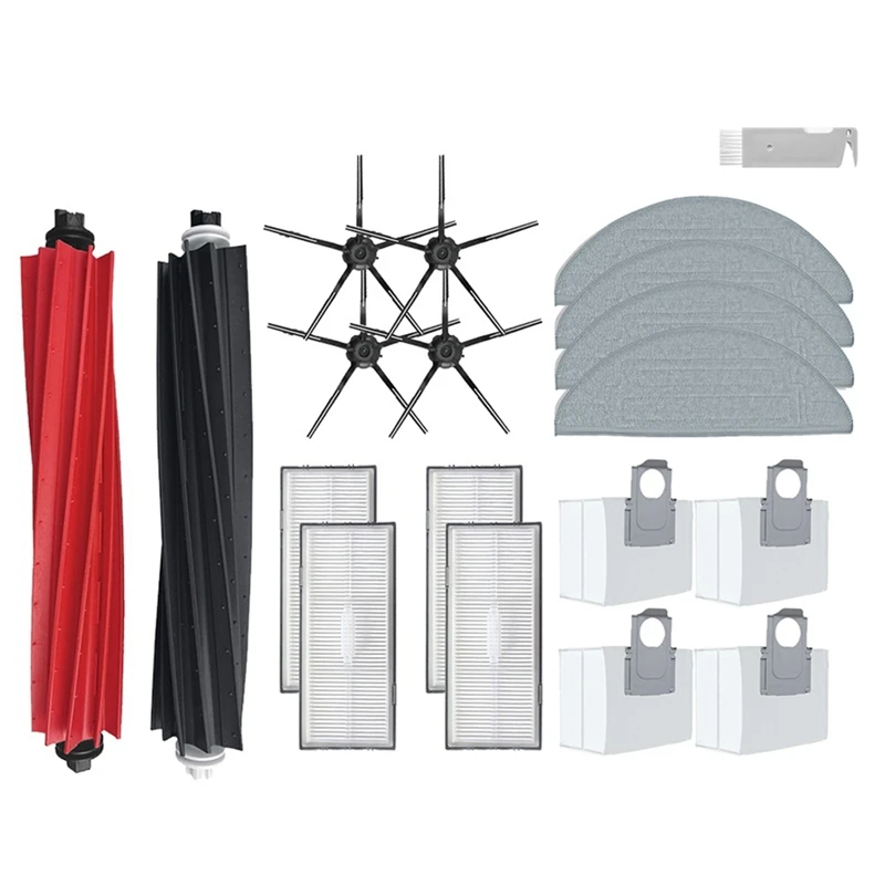 

For Roborock S8 PLUS S8+ S8 Pro Ultra Robot Vacuum Cleaner Main Side Brush Mop Hepa Filter Dust Bag Accessories