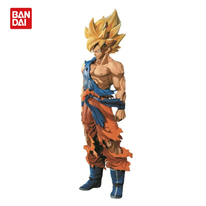 Фигурка героя мультфильма Сон Гоку, драконий жемчуг Саян, 34 см