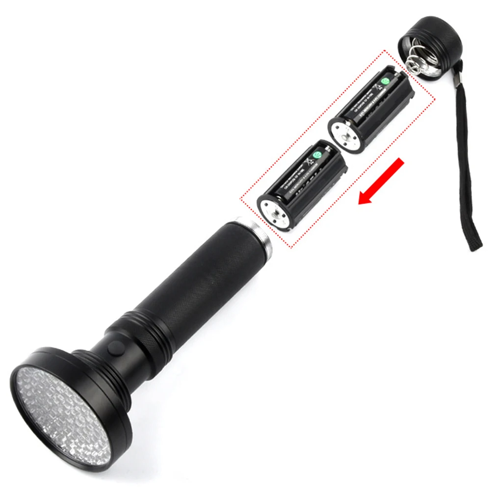 51/100 светодиодный 395 нм ультрафиолетовый фонарик портативный лампа детектор