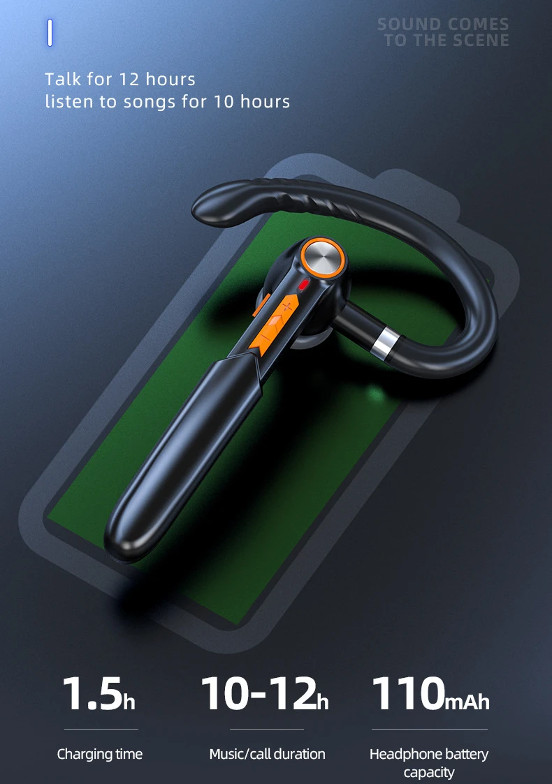 Беспроводные наушники K15 Bluetooth 2022 двойной микрофон шумоподавление бесшумный