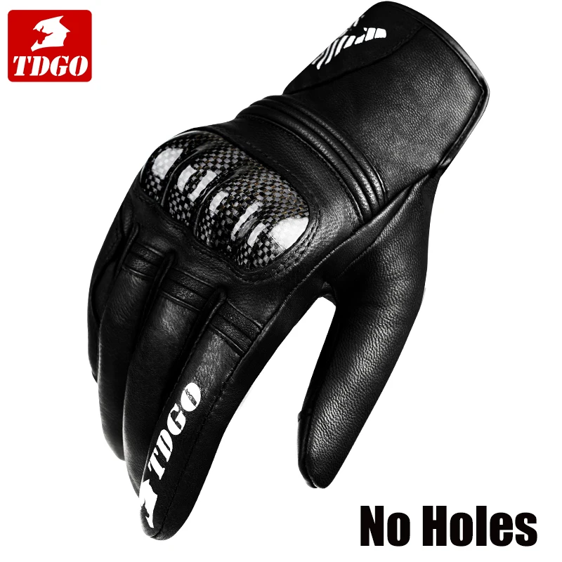 

Летние Кожаные Мотоциклетные Перчатки Унисекс, Дышащие Велосипедные Перчатки В Стиле Ретро С Полным Пальцем Для Мужчин И Женщин