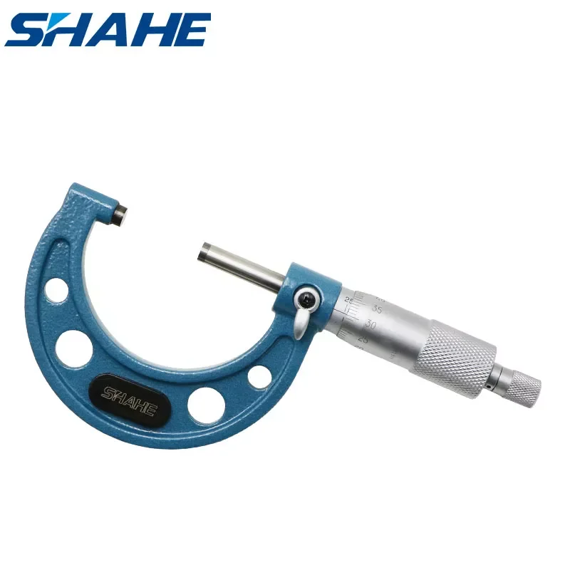 

SHAHE 25-50mm Outside Micrometer Inside Outside Miromete 0.01mm Micrometer 25-50 5201-50A