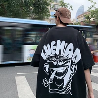 funny cartoon fun t shirts for men summer oversized hip hop streetwear casual unisex clothes grunge graphic tees kpop y2k tops