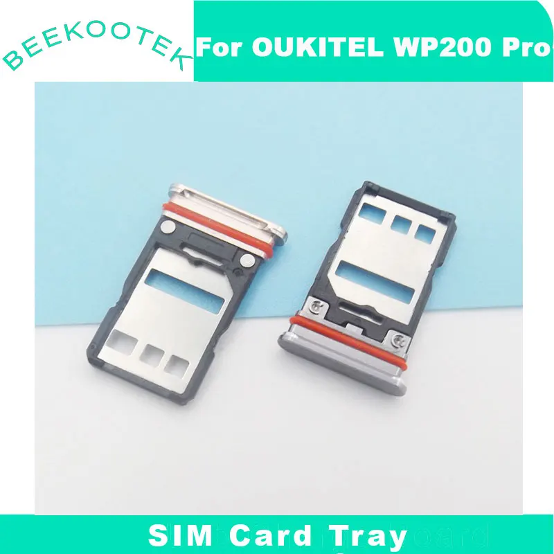 Фото Новый оригинальный лоток для SIM-карты OUKITEL WP200 Pro, держатель для SIM-карты, адаптер для слота для карт, аксессуары для мобильного телефона OUKITEL WP200 Pro. №2