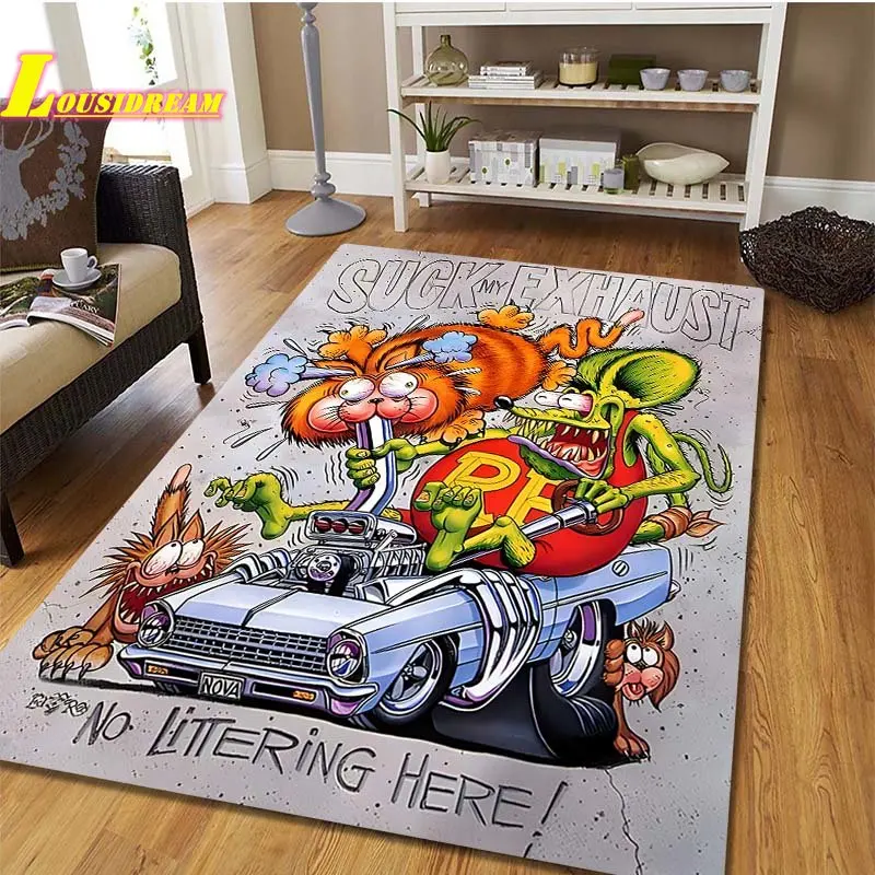 

Крыса Funk детский игровой коврик для ползания ковер для гостиной спальни ковер для кухни ванной балкона Противоскользящий коврик реквизит д...