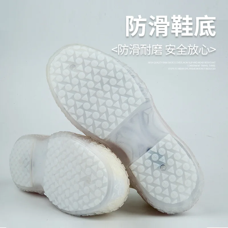 1 пара водонепроницаемые Нескользящие сапоги из силикагеля |