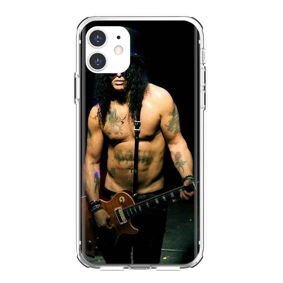 Pepe-Le-Pew-Slash-гитары-Guns-n-Roses мягкий чехол для Xiaomi Mi 5X 6X Max Mix 1 2 2S 3 Mi5 Mi5S Mi6 Mi3 Mi4 poco X3 nfc F2 Pro
